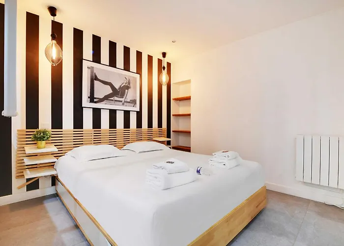 Apartman Super 2br 6p Bastille Párizs